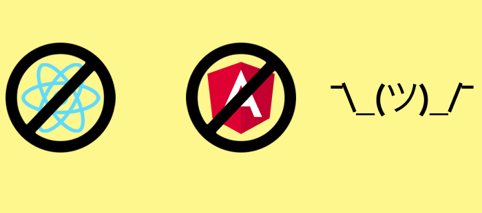 image for the 'JavaScript Developers...Stop HATING Frameworks!!!' post