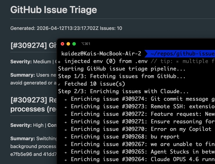 image for the 'Building A GitHub Triage Tracker with the Claude API' post